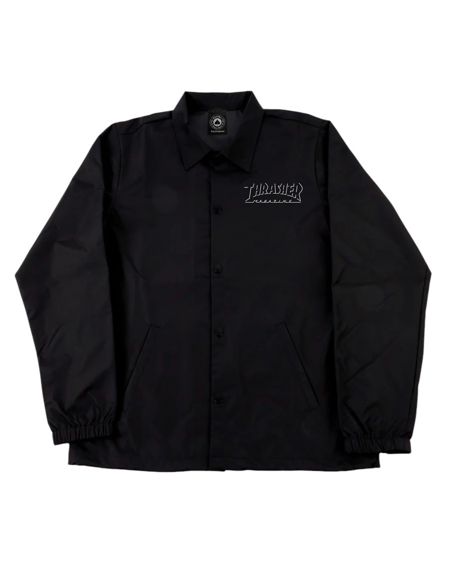 Thrasher Shadow Mag Logo Coach Black Mont