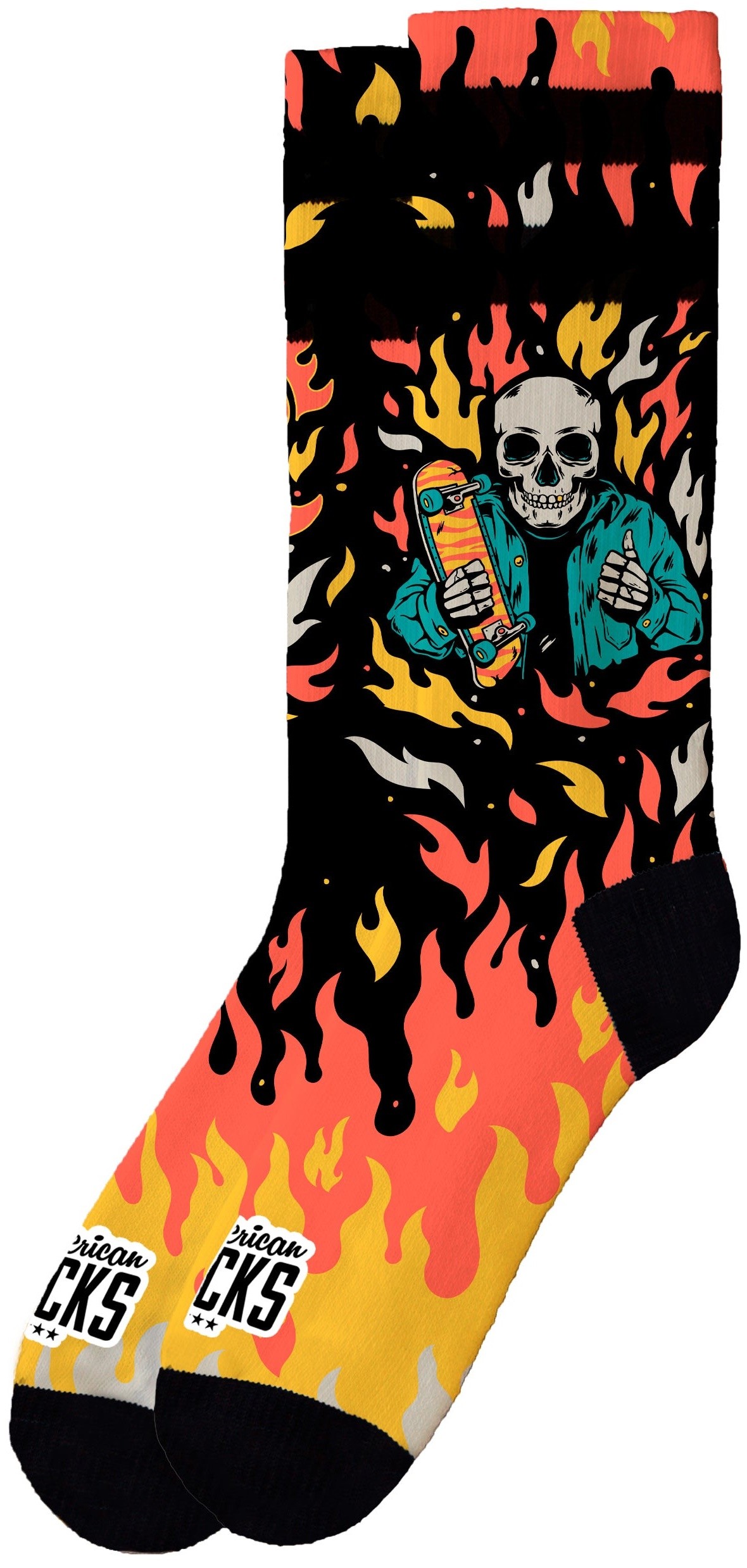 American Socks Wlcm to H Mid High Sg Çorap