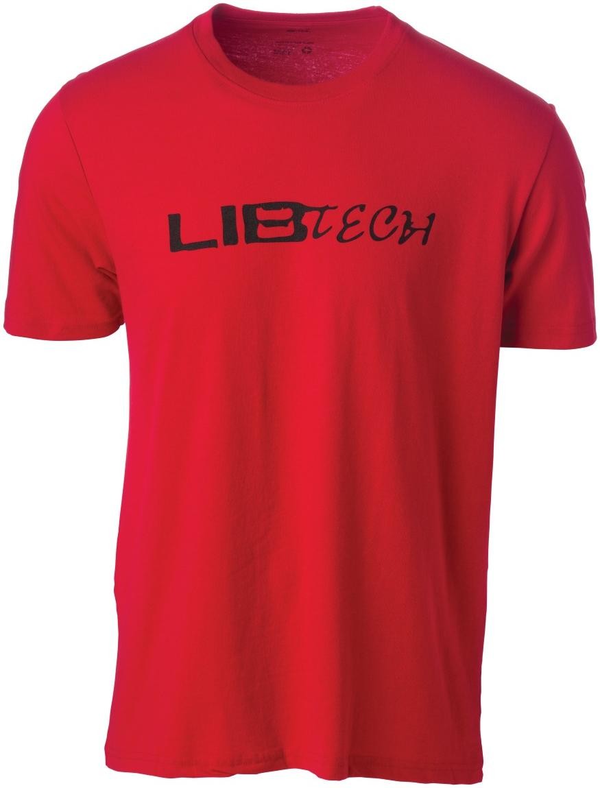 Libtech Logo Eco Red Tişört