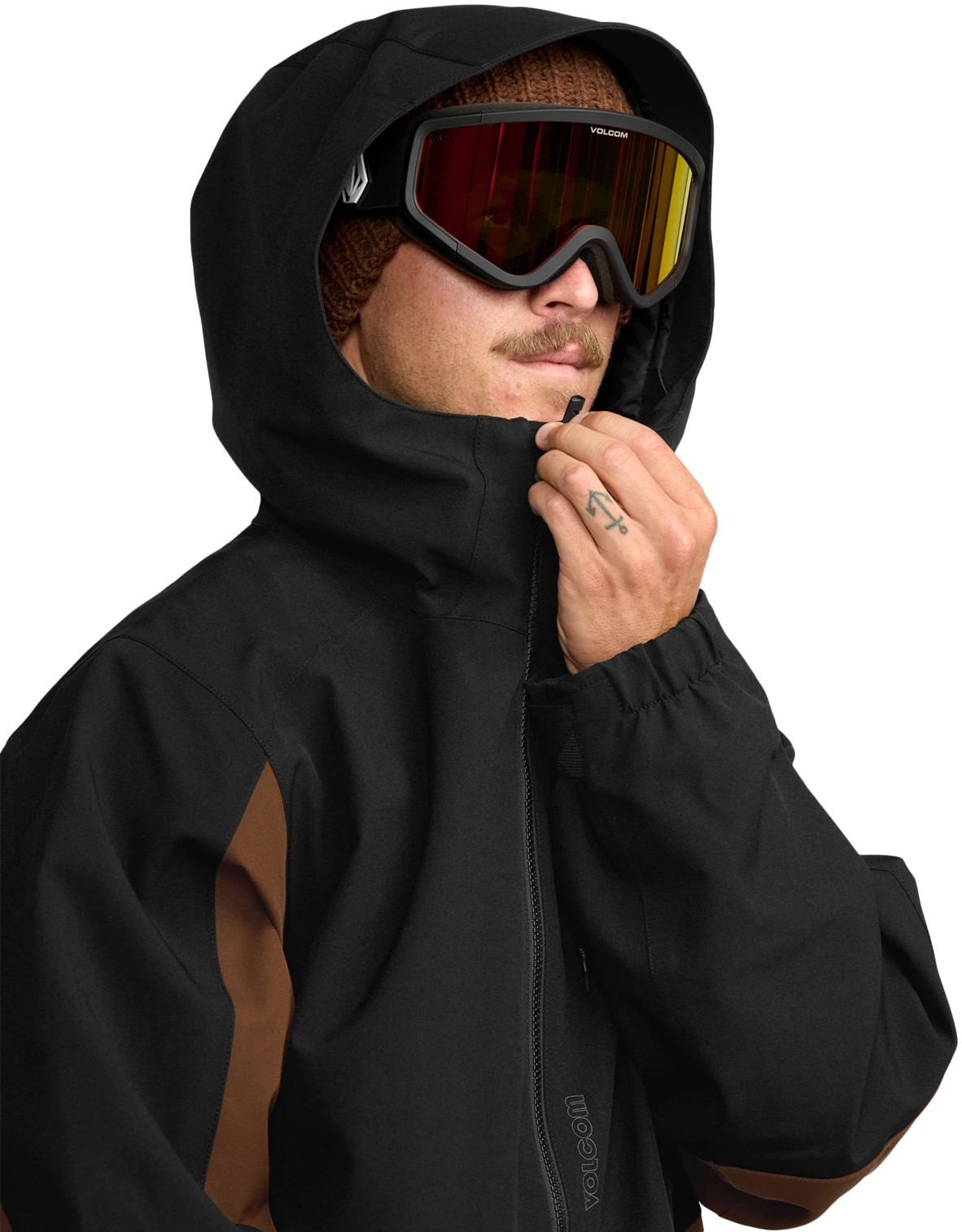 Volcom Brighton Fullzip B Erkek Snowboard Mont