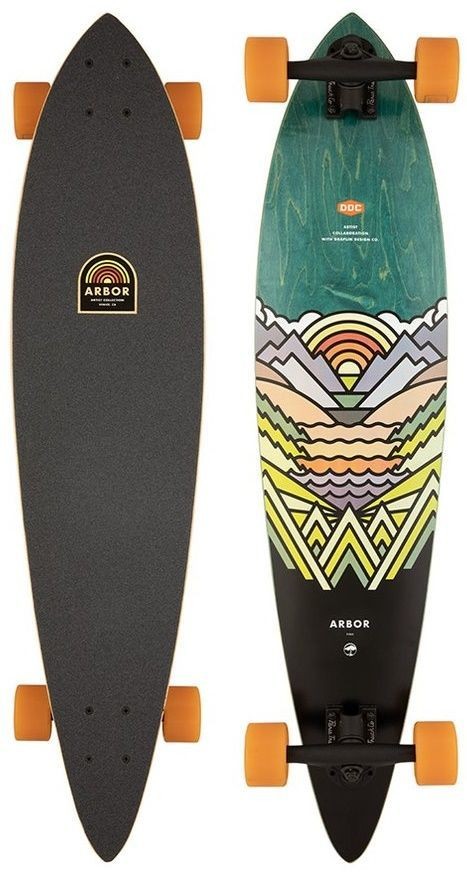 Arbor 37 Artist Fish Longboard