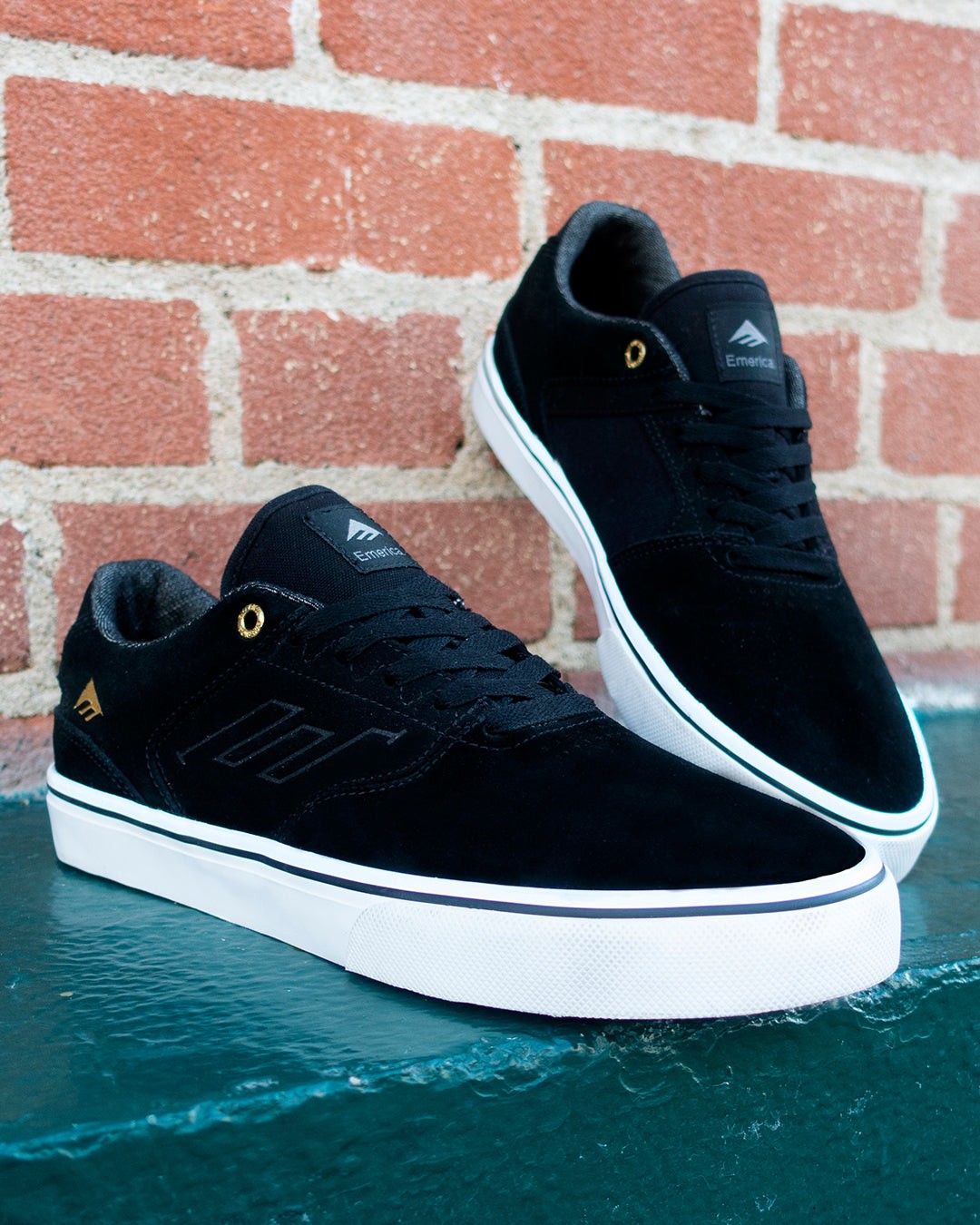 Emerica The Low Vulc Blk Gl Wh Ayakkabı