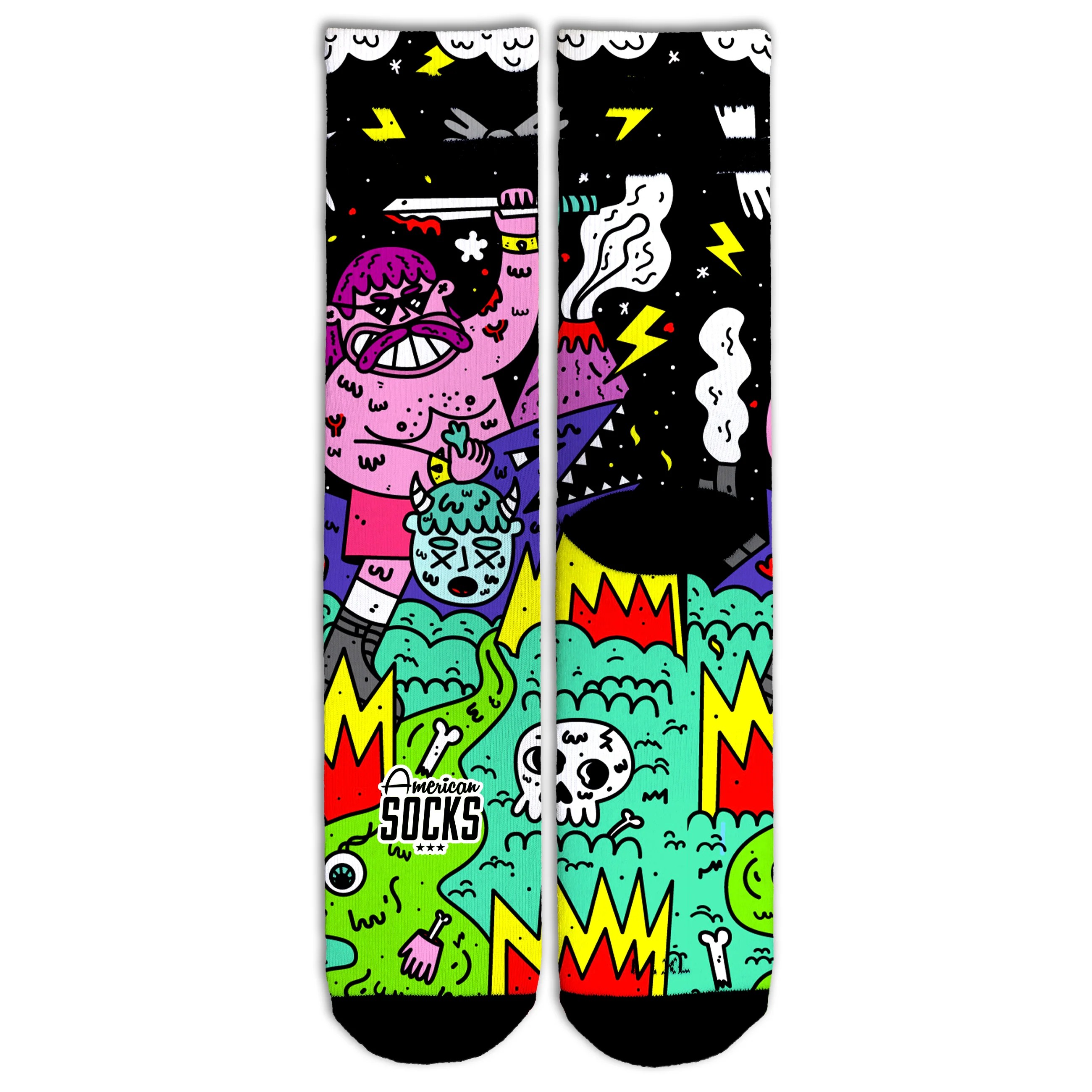 American Socks Barbarian Mid High Sg Çorap