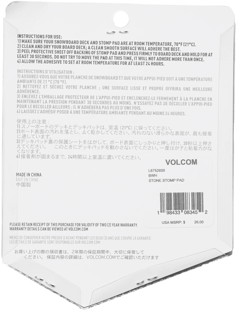 Volcom Stone Bwh Snowboard Stomp Pad