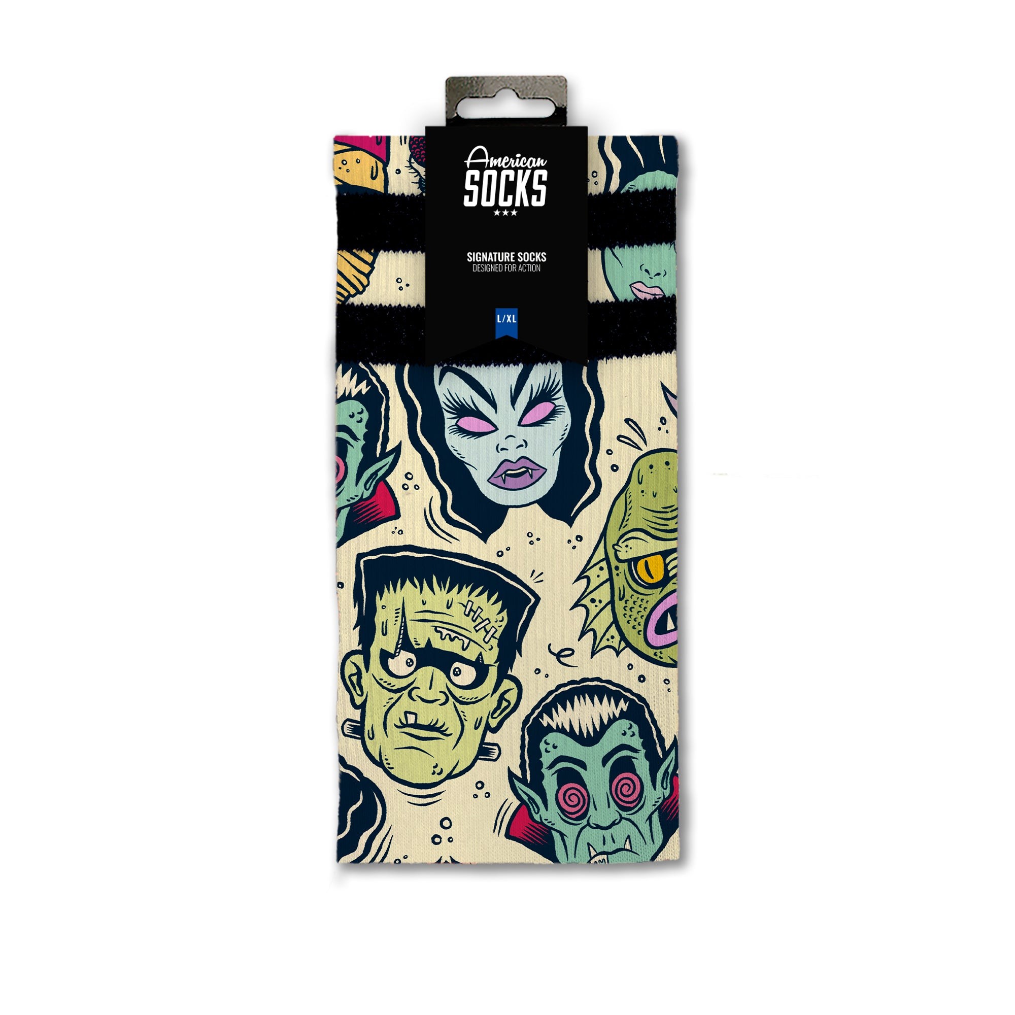 American Socks Villains Mid High Sg Çorap