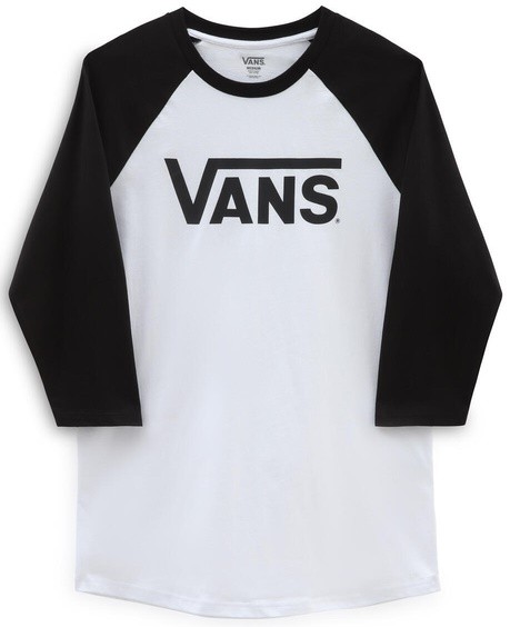 Vans Classic Vans Raglan B Whtblk Tişört