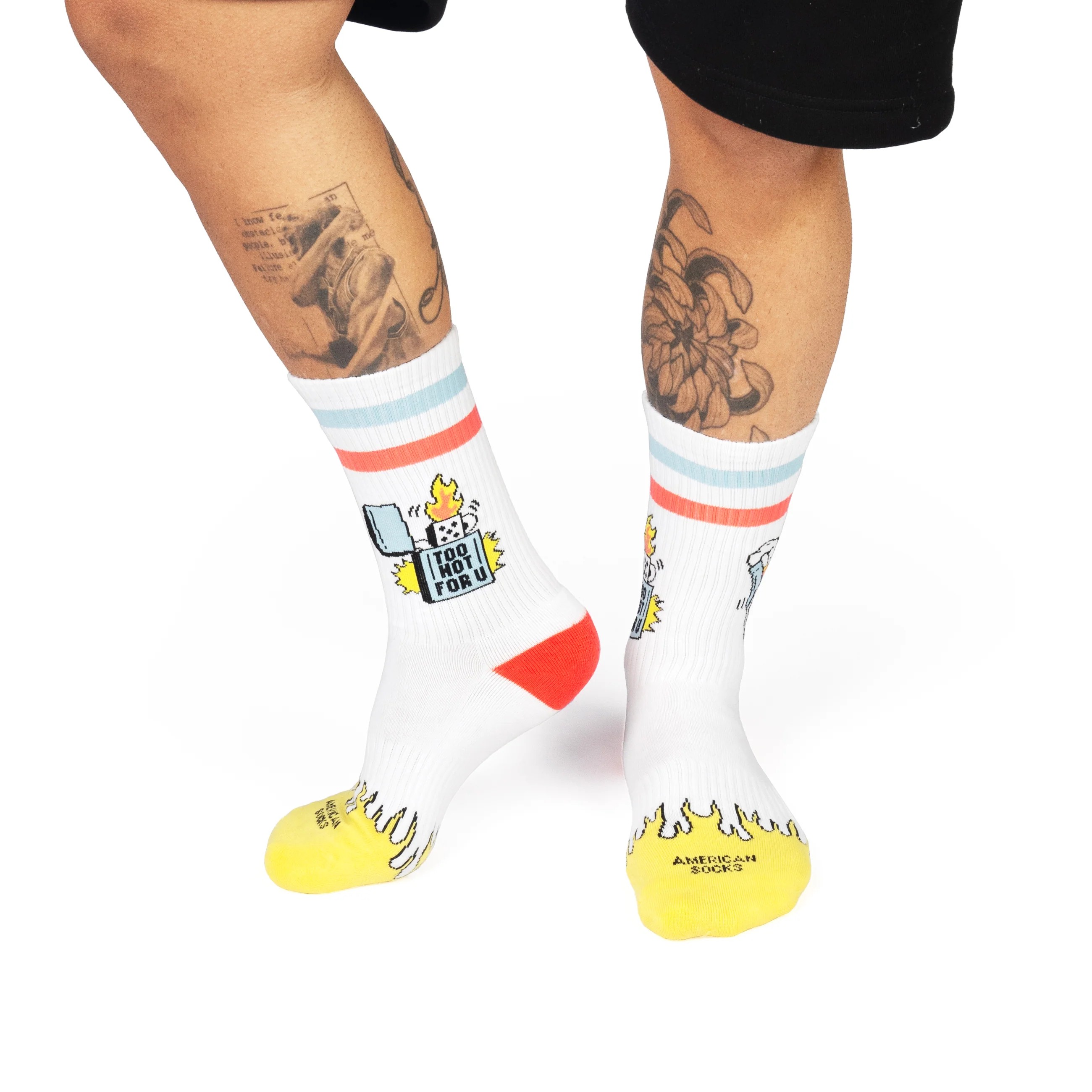 American Socks 2 Hot 4 You Mid High Çorap