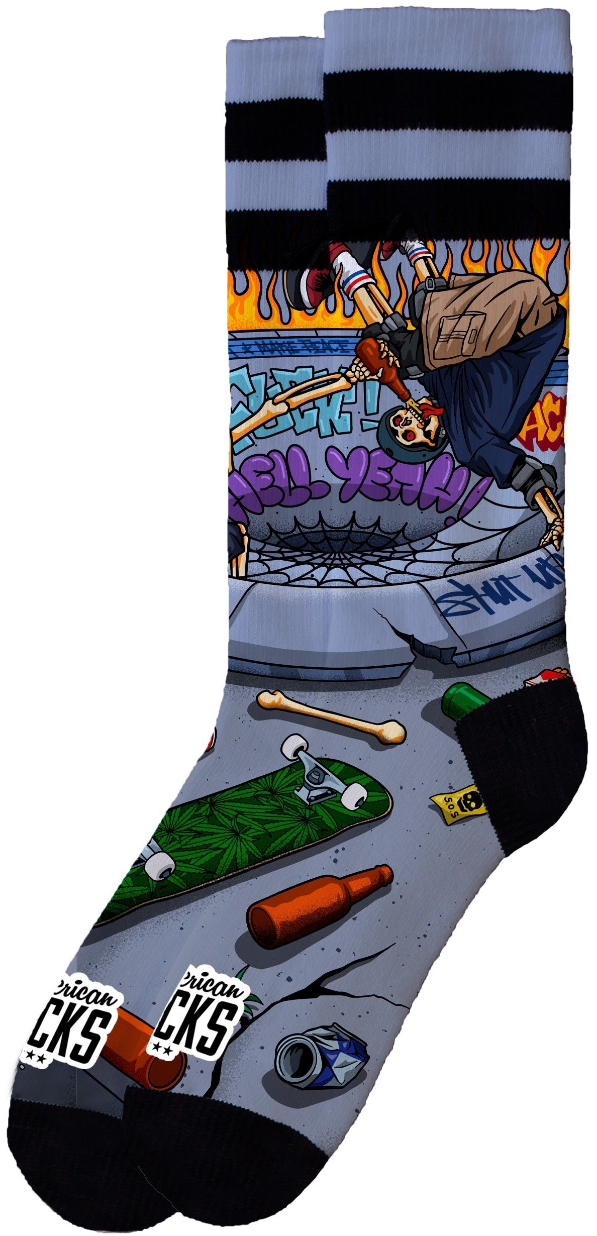 American Socks Thrashpals Mid High Sg Çorap