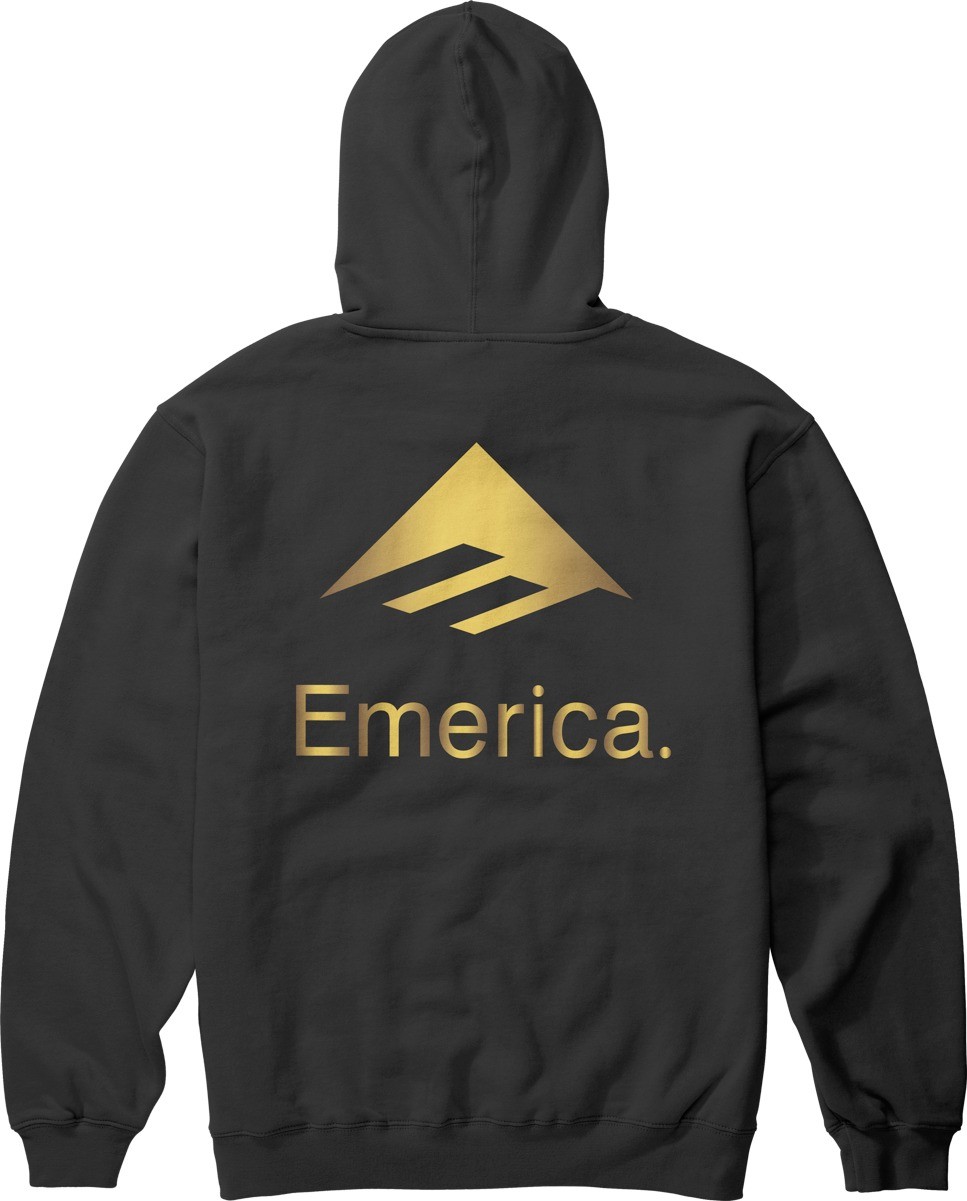 Emerica Lockup Blk Gld Sweatshirt