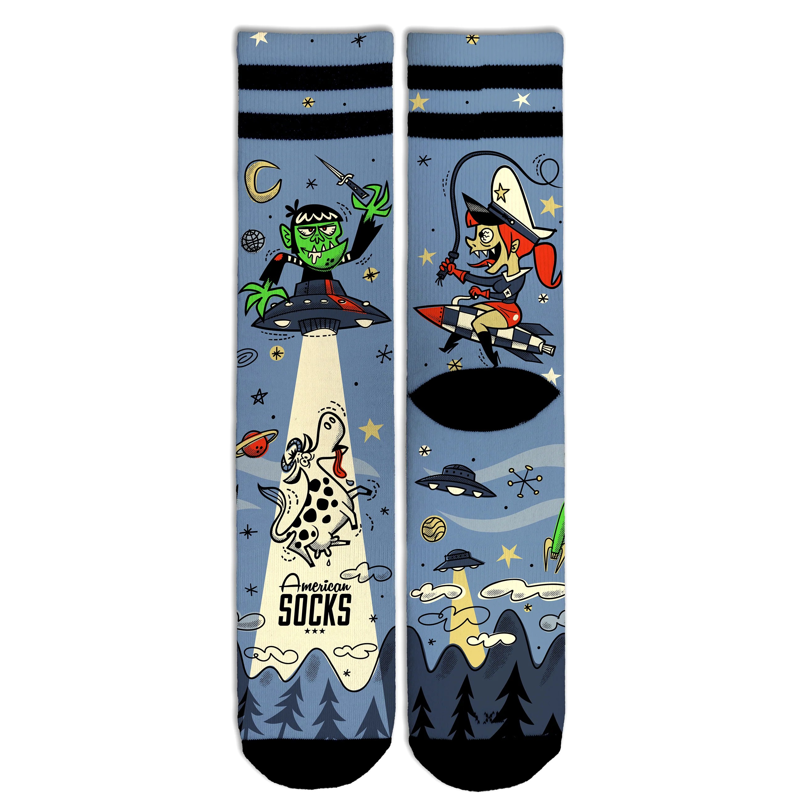 American Socks Alien Sntch Mid High Sg Çorap