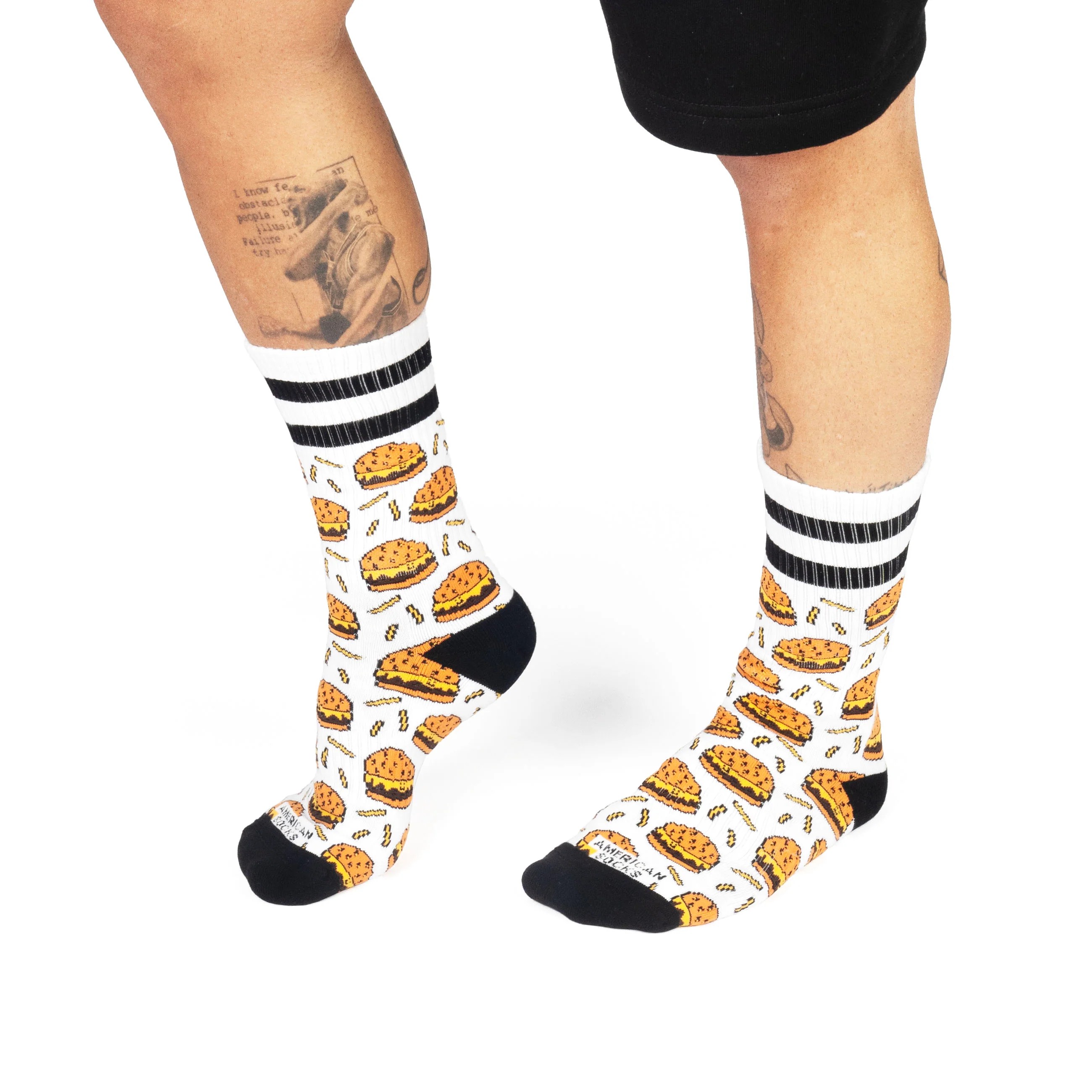 American Socks Burger Mania Mid High Çorap