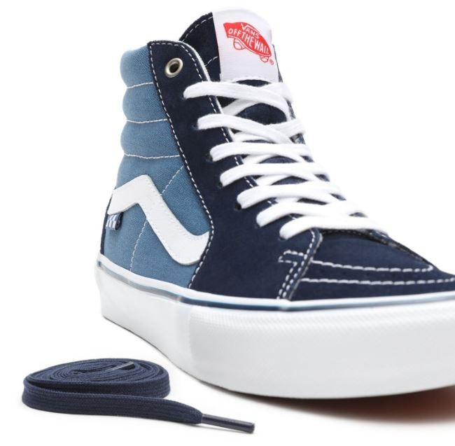 Vans Skate Sk8 Hi Nvy Wht Ayakkabı