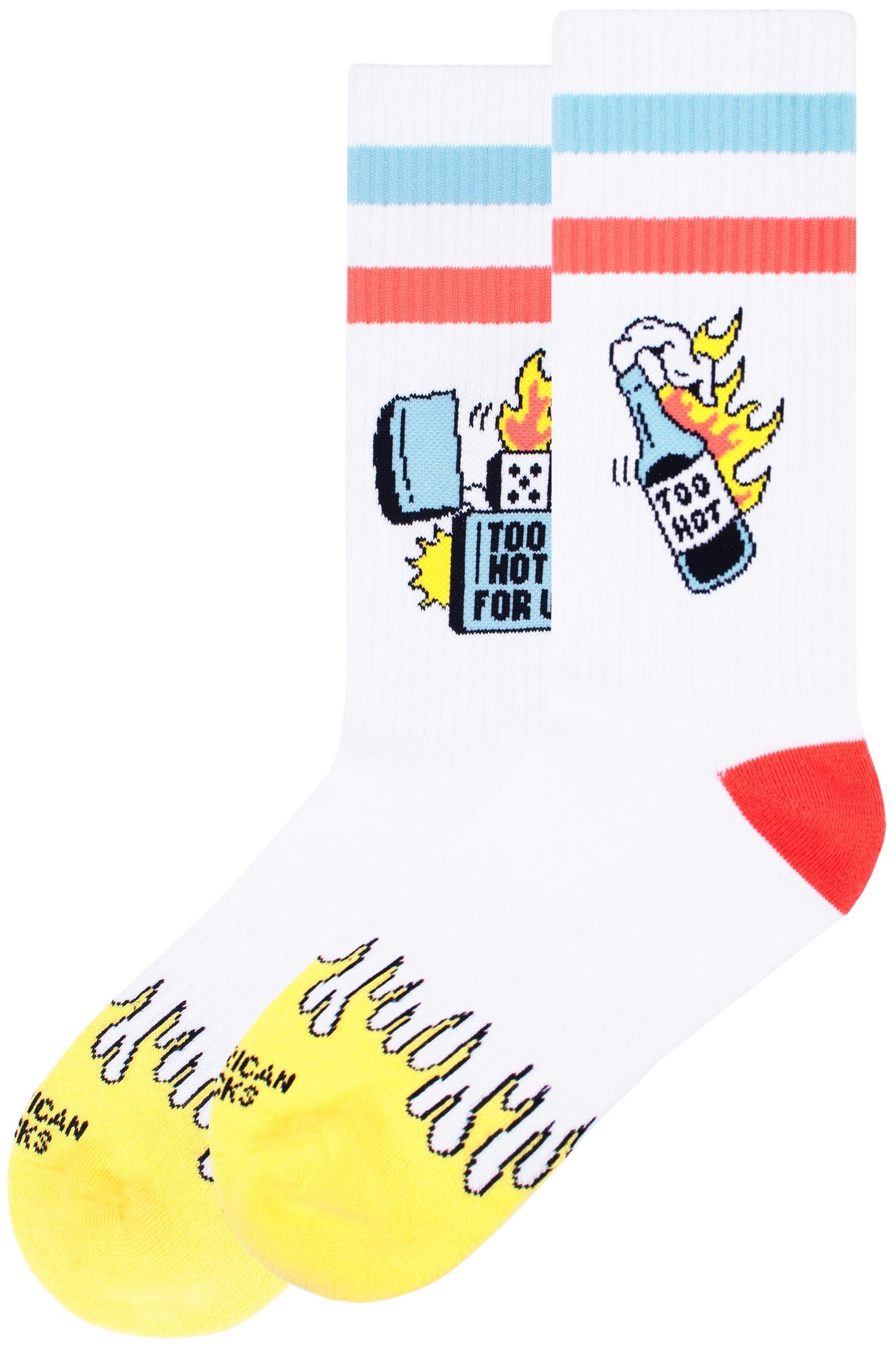 American Socks 2 Hot 4 You Mid High Çorap