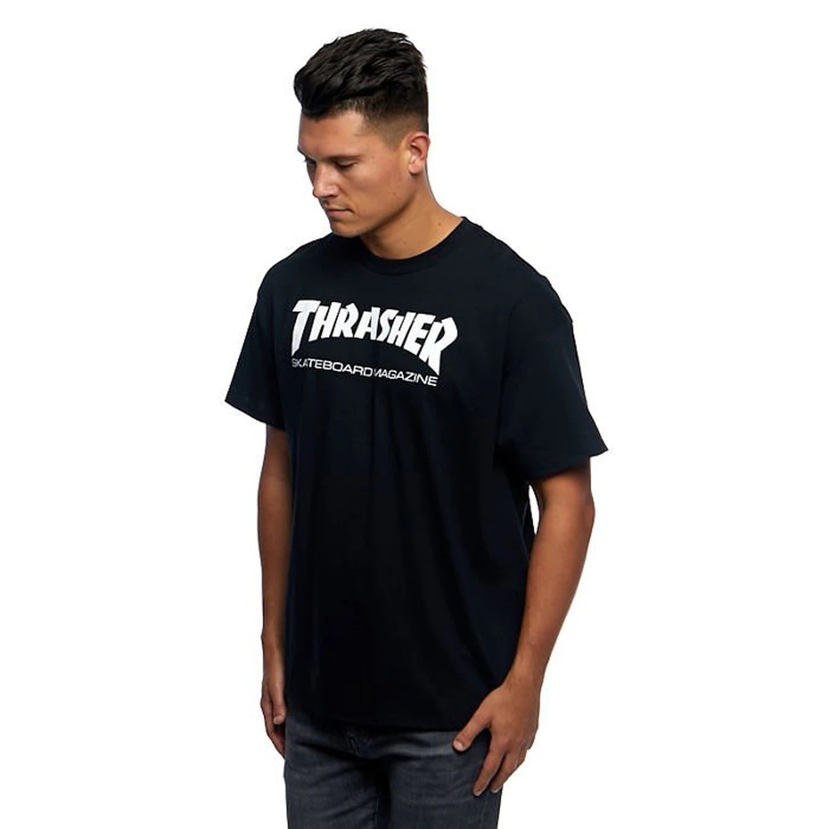 Thrasher Skatemag Black Tişört