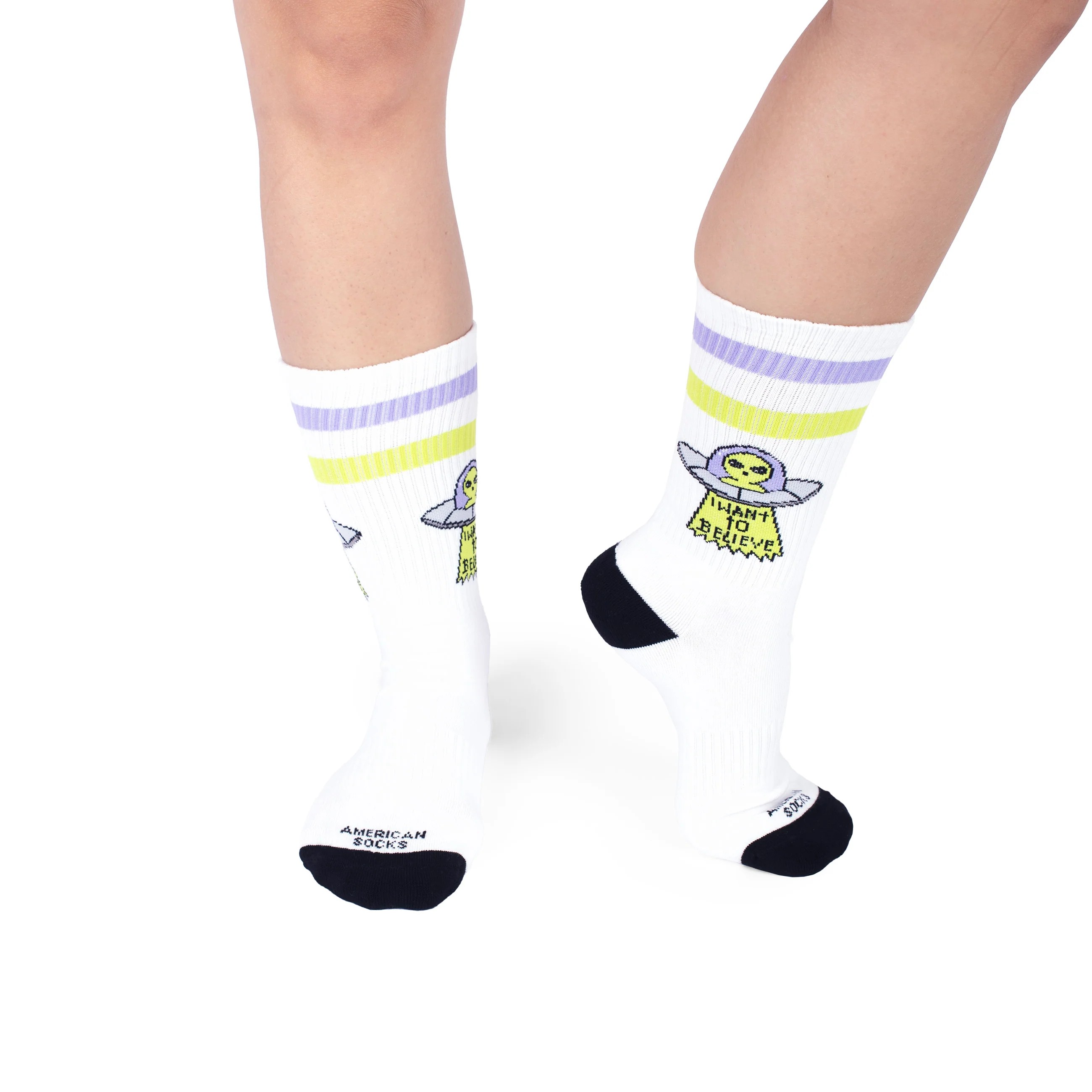 American Socks Believe Mid High Çorap