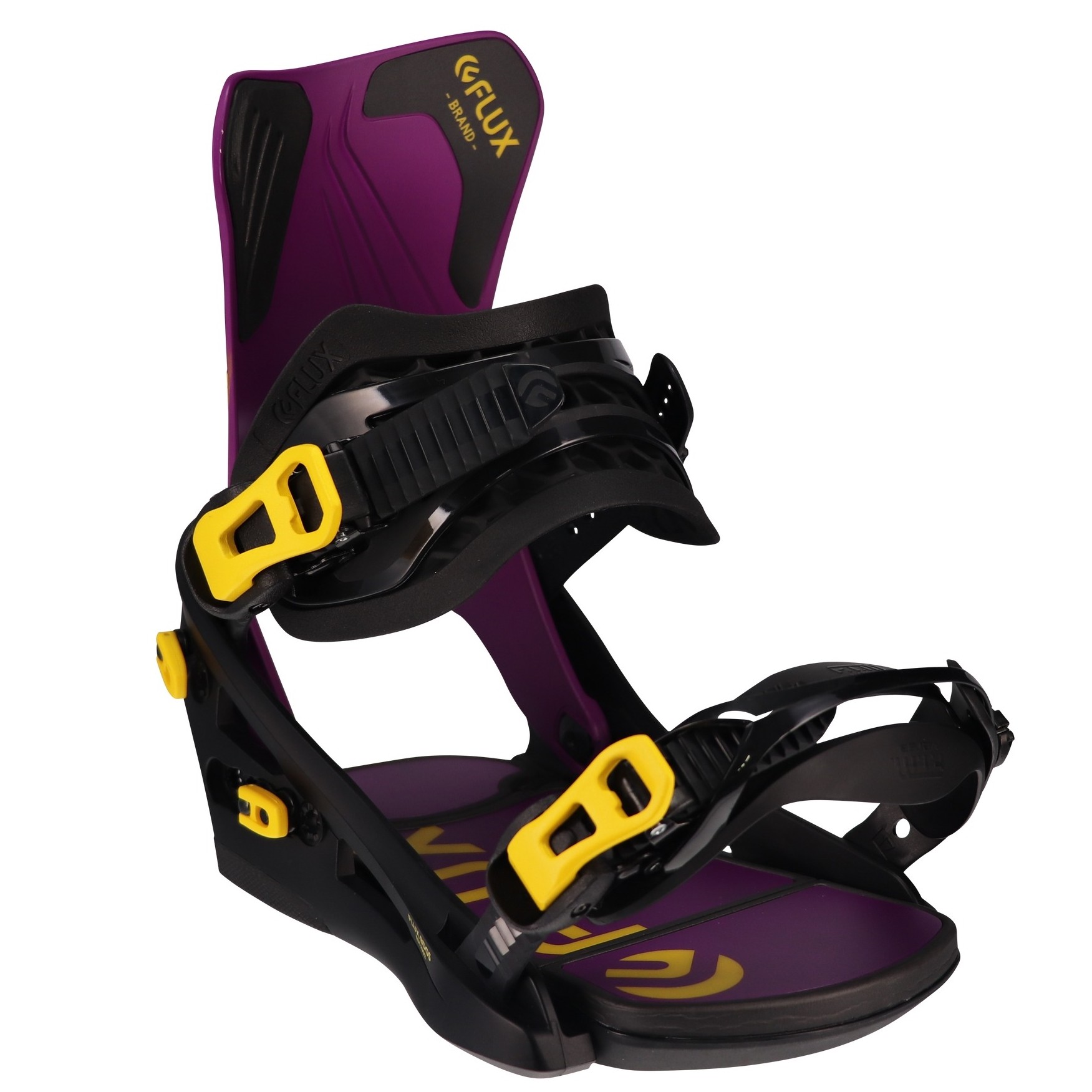 Flux Ds Yellow Purple Snowboard Binding