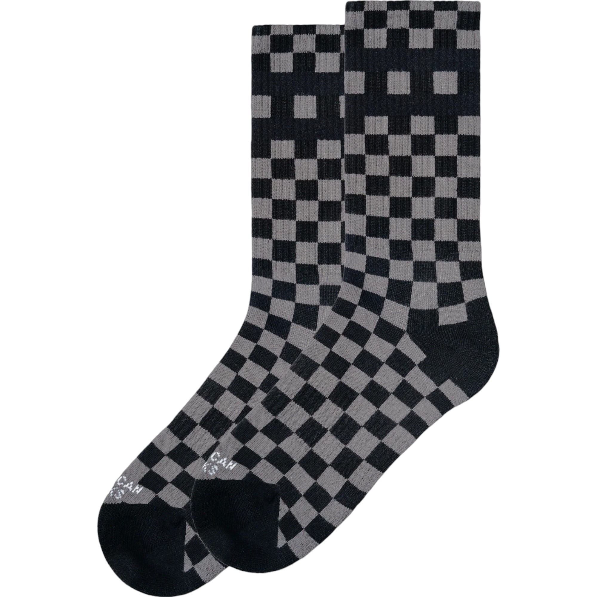 American Socks Checker Bg Mid High Çorap