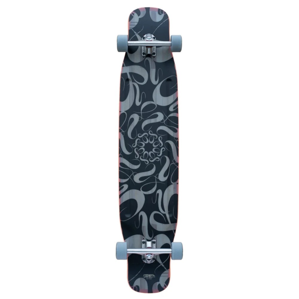 Switch Otter V2 Flow Black 46" Dancing Longboard