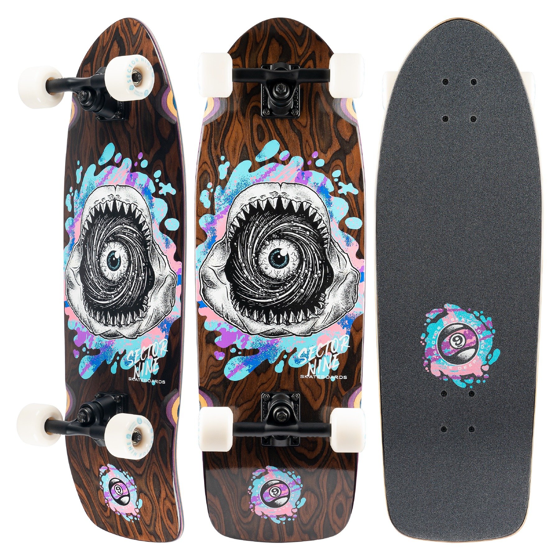Sector 9 30 Fat Wave Fossil Cruiser