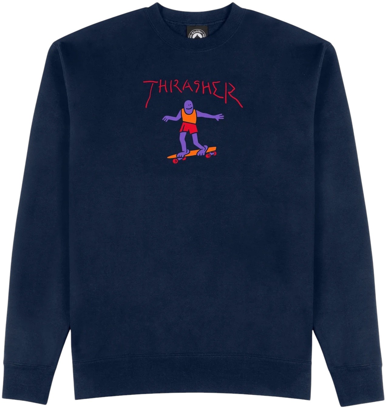 Thrasher Gonz Crewneck Navy Sweatshirt