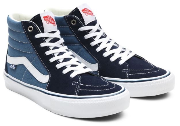 Vans Skate Sk8 Hi Nvy Wht Ayakkabı