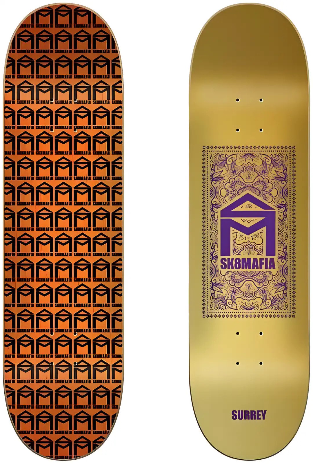 Sk8mafia 8,25 Paisley Foil S Kaykay Tahtası