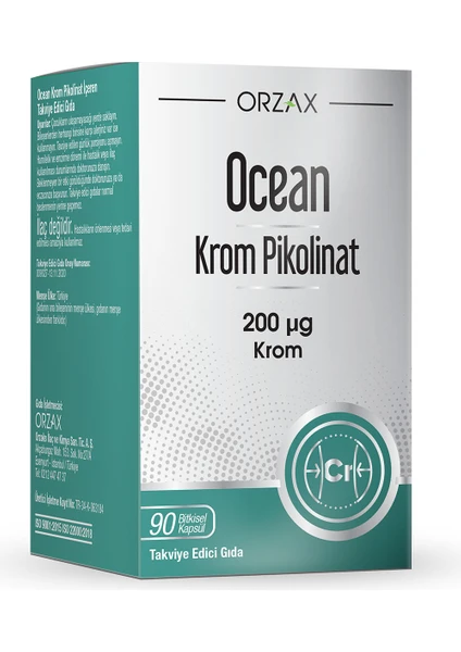 OCEAN KROM PİKOLİNAT 200 MCG