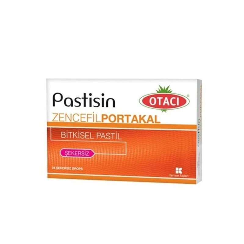 Otacı Pastisin Zencefil Portakal Bitkisel Pastil