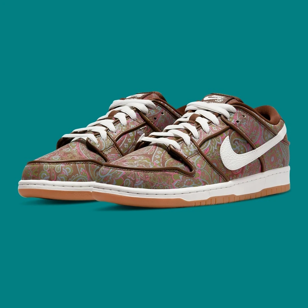 Nike SB Dunk Low Pro Paisley Brown
