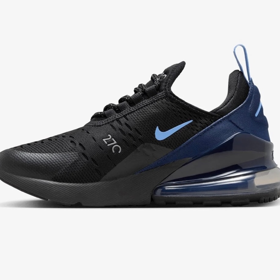 Nike Air Max 270 Black Royal Midnight Navy 