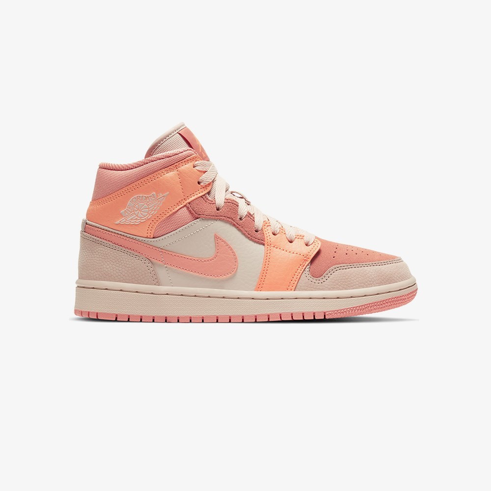 Jordan 1 Mid Apricot Orange