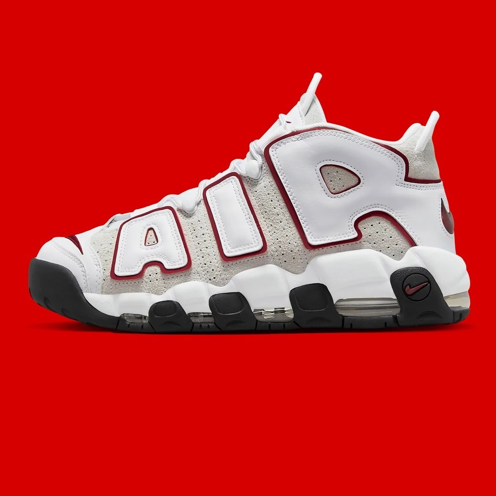 Nike Air More Uptempo Plays With Bulls Colors