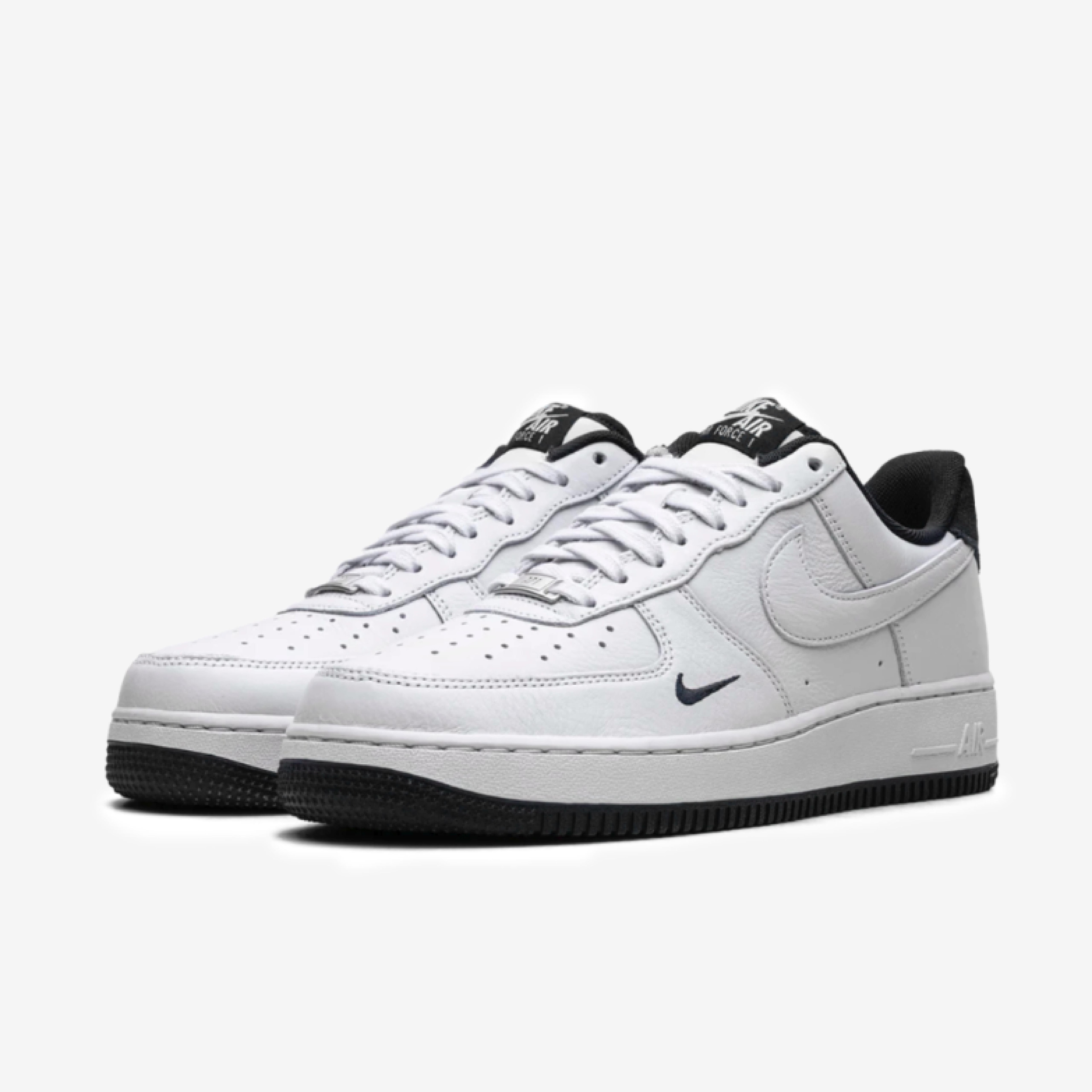 Nike Air Force 1 Low '07 White Black Mini Swoosh
