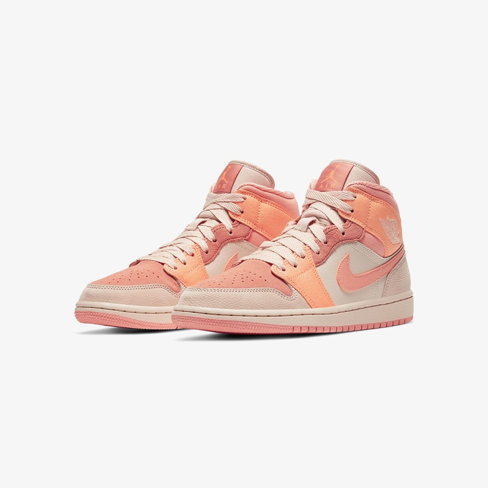 Jordan 1 Mid Apricot Orange