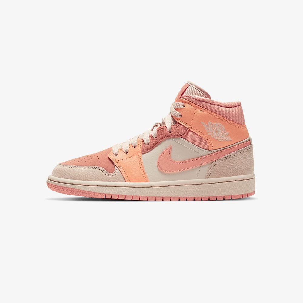 Jordan 1 Mid Apricot Orange