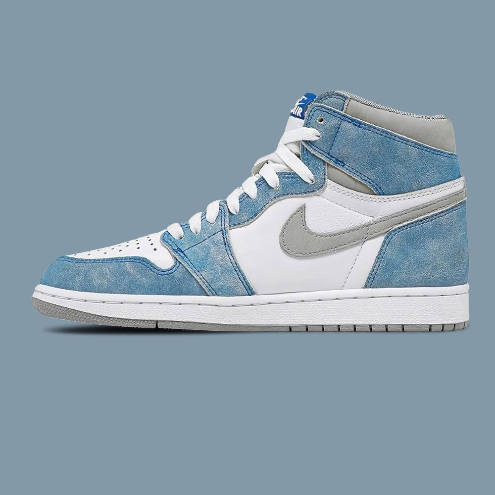 Nike Jordan 1 Retro High Hyper Royal Smoke Grey