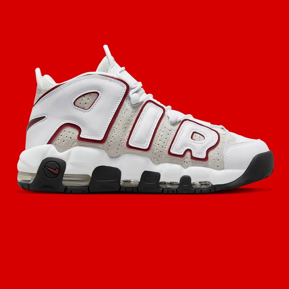 Nike Air More Uptempo Plays With Bulls Colors