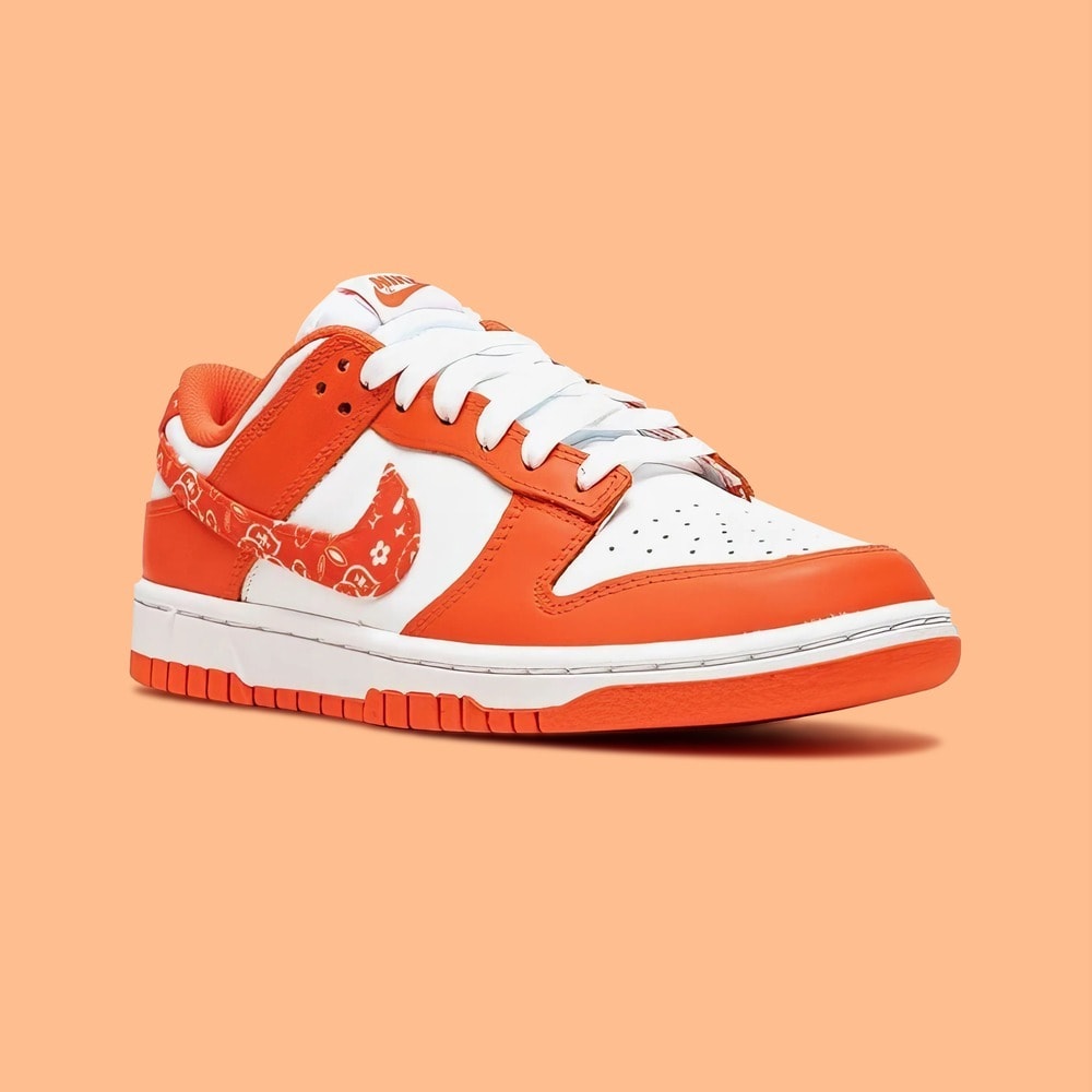 Nike Sb Dunk Low Orange Paisley