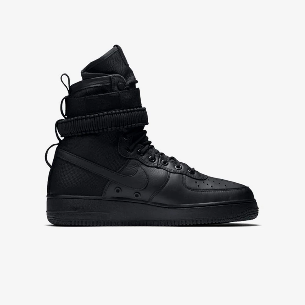 nike sf air force 1 triple black