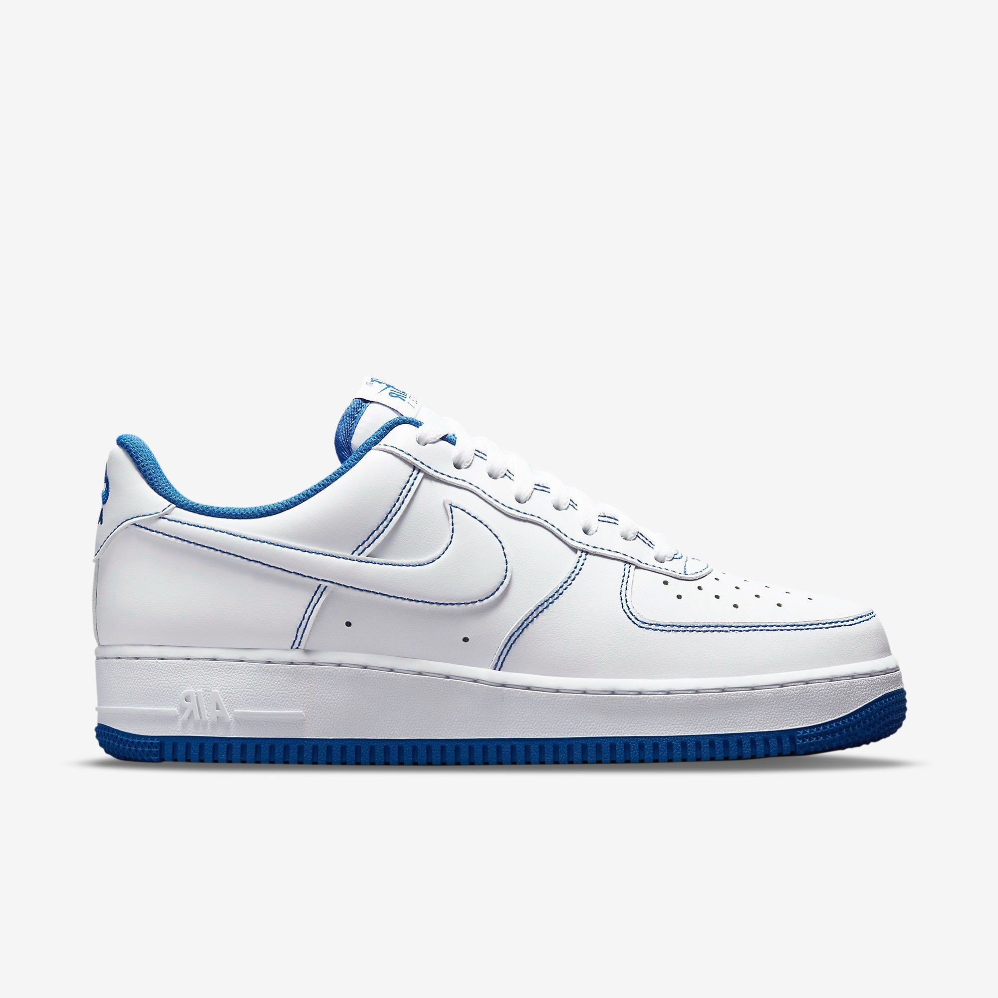 Nike Air Force 1 '07 'Contrast Stitch - White Game Royal'