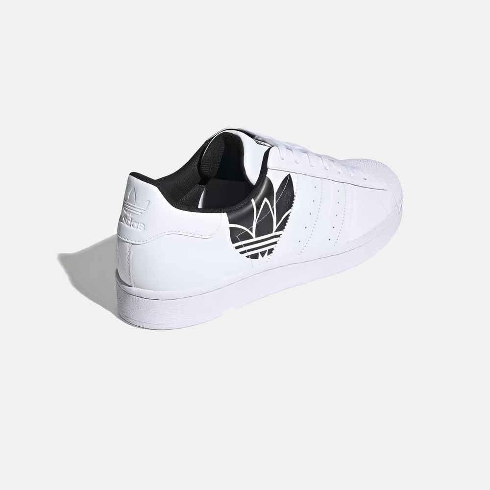 Addidas Superstar 'Trefoil Print White Black'