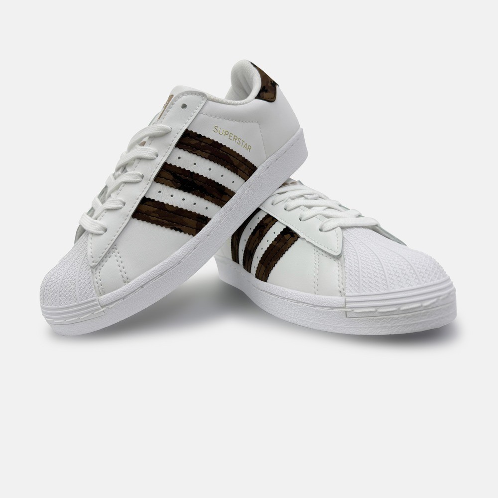 Addidas Superstar Brown Camo