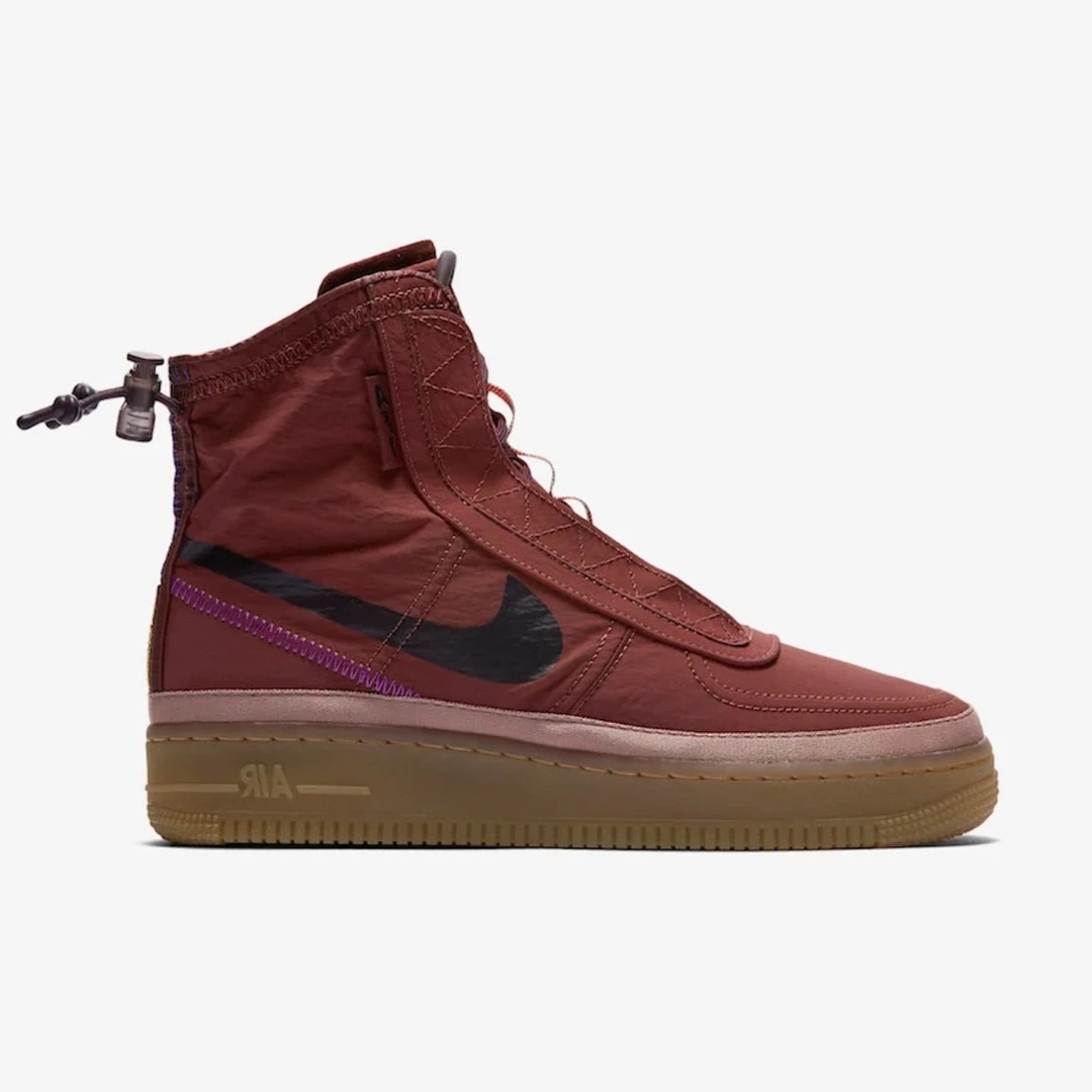 Nike Air Force 1 Shell Burnt Brown