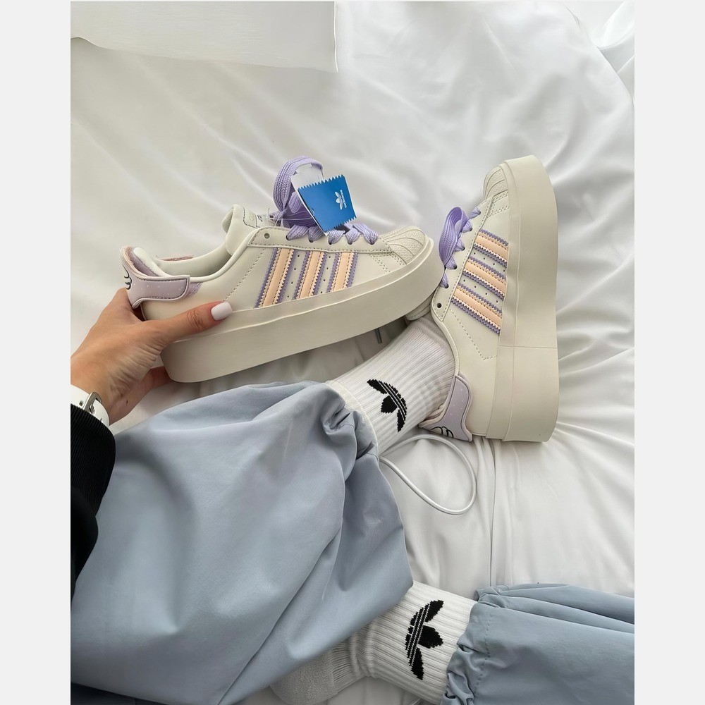 Addidas Superstar Bonega Purple Macaroon