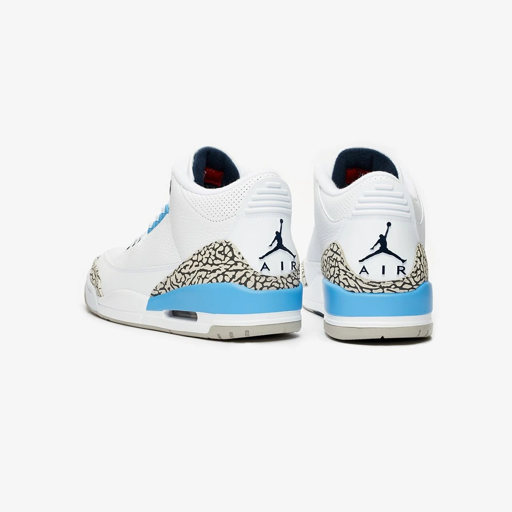retro 3 valor blue