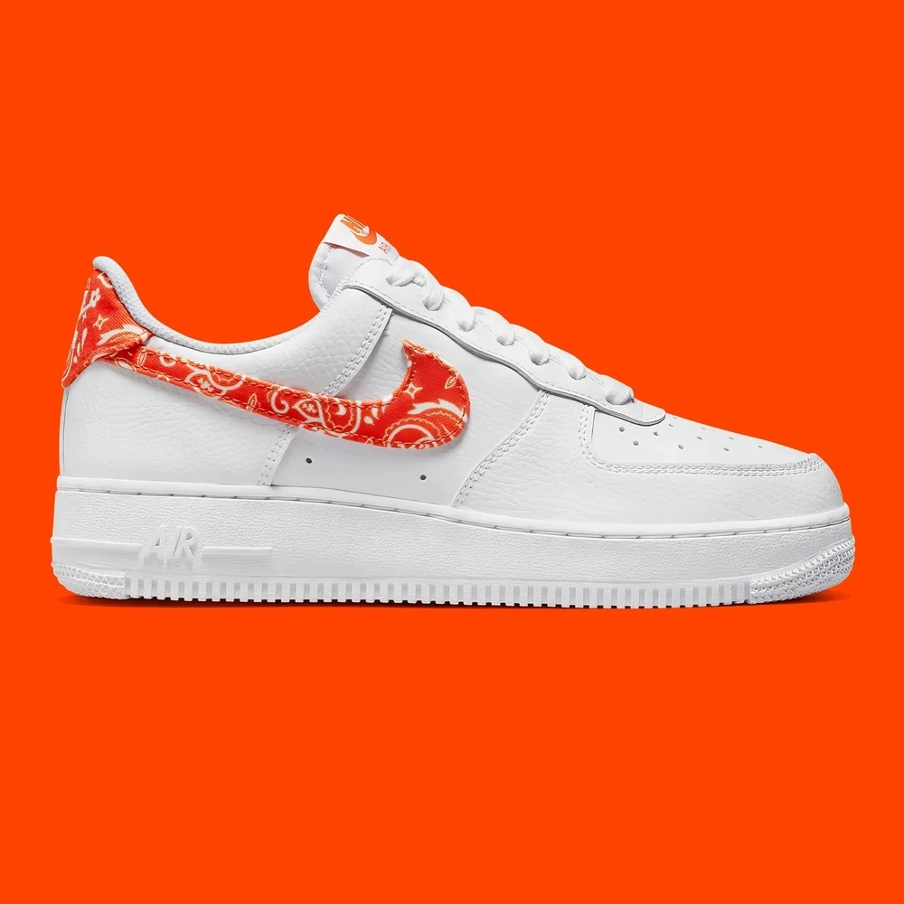 Nike Air Force 1 Low Orange Paisley