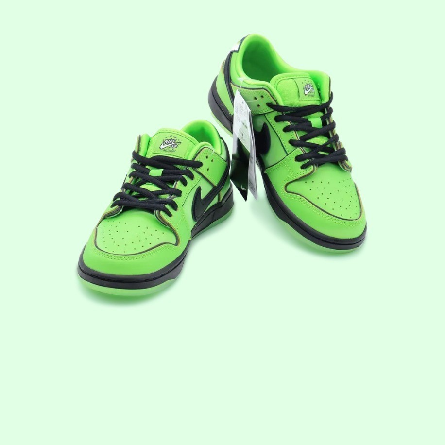 Nike SB Dunk Low The Powerpuff Girls Buttercup