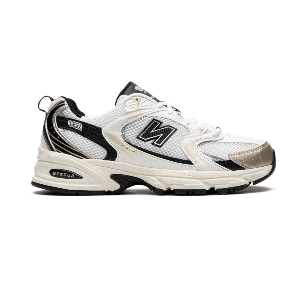 New Balance 530 White Gold Black
