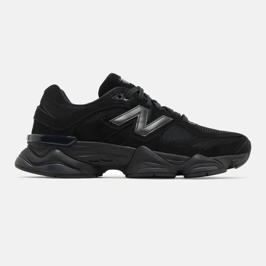 New Balance 9060 'Triple Black Suede'