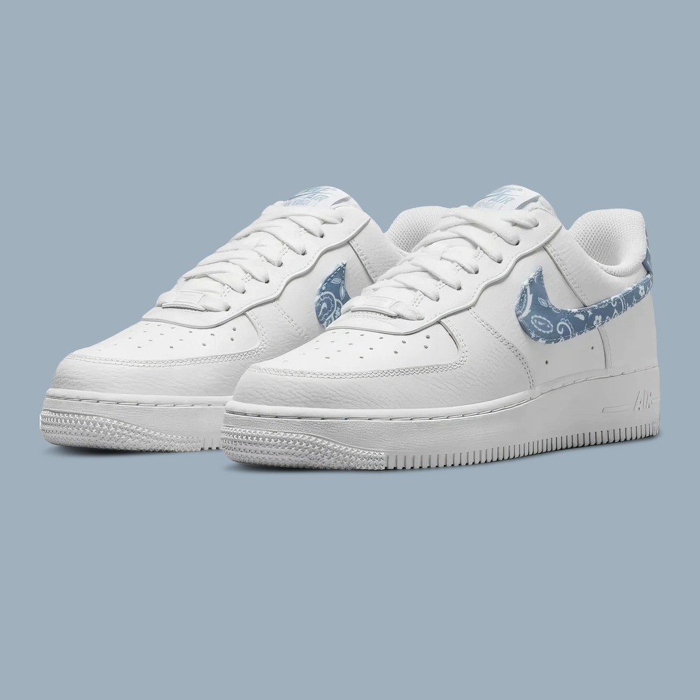 Nike Air Force 1 Blue Paisley